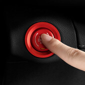 2024 m. Chevrolet RS automobilio variklio uždegimo vienu spustelėjimu paleidimo jungiklio mygtukas dekoratyvinis lipdukas aliuminio lydinio apsauginis dangtelis blizga