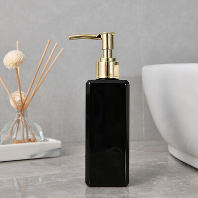 Sticle pătrate de săpun de 250 ml, culoare macaron, pentru decorarea blatului de baie, dozator de săpun, dimensiune de călătorie, sticla goală reîncărcabilă