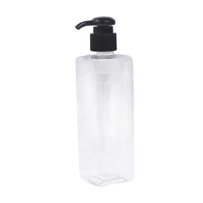 250ML Square Hand Pump Soap Liquid Dispenser Σαμπουάν Conditioner Bodysoap Gel Pump Μπουκάλι μπάνιου Άδειο δοχείο λοσιόν