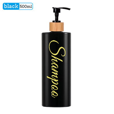 Αδιάβροχο μπουκάλι με αντλία σαπουνιού με τυπωμένο μαλακτικό σαμπουάν και συσκευή πλύσης σώματος