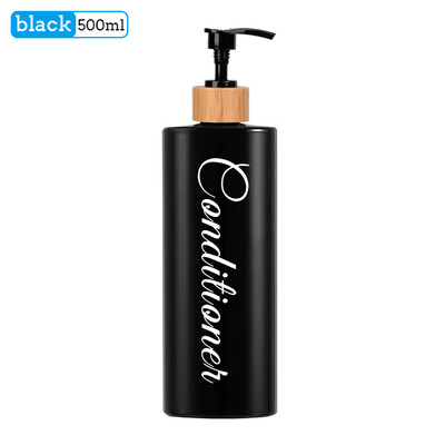 Αδιάβροχο μπουκάλι με αντλία σαπουνιού με τυπωμένο μαλακτικό σαμπουάν και συσκευή πλύσης σώματος