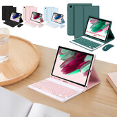 Για Samsung Galaxy Tab A9+ Θήκη 11 ιντσών με κάλυμμα πληκτρολογίου συμβατό με Bluetooth Αυτόματη θήκη πληκτρολογίου ύπνου/αφύπνισης Ασύρματο πληκτρολόγιο