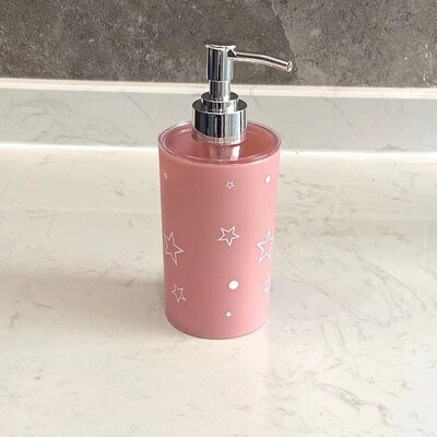 Πλαστικοί διανομείς υγρού σαπουνιού 320ML Star Print Διανομέας σαπουνιού Διακόσμηση σπιτιού Λοσιόν Μπουκάλι αποθήκευσης Αξεσουάρ μπάνιου