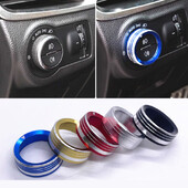 Για Chevrolet 2013TrailBlazer 2014 2015 Trangor Κοχλίας ρύθμισης διακόπτη προβολέων καμπίνας αυτοκινήτου διακοσμητικός δακτύλιος μεταλλικό προστατευτικό κάλυμμα