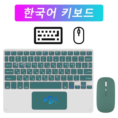 CASEPOKE vezeték nélküli Bluetooth billentyűzet érintőpaddal újratölthető táblagép Android iOS Windows billentyűzet Huawei Samsung Xiaomi készülékhez