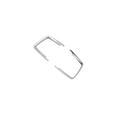 2 τμχ Αυτοκόλλητο ABS διακόπτη προβολέων προσαρμογής πλαισίου για BMW F30 F31 F32 F34 3 4