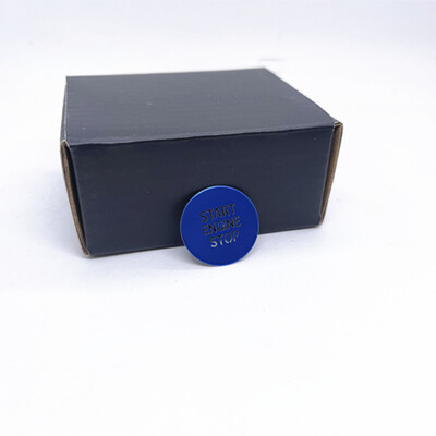 Για BMW 2019 2020 2021 2022 2023 κινητήρας κεντρικής κονσόλας καμπίνας αυτοκινήτου εκκίνηση διακόπτη ανάφλεξης με ένα κλικ Διακοσμητικό προστατευτικό αλουμινίου