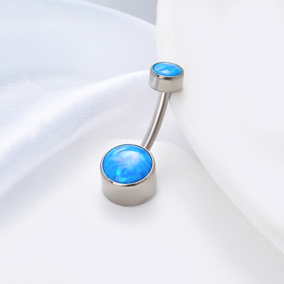 G23 titan ASTM F136 14G Piercing pentru buric Inele pentru buric Cercei cu zirconiu Bijuterii de corp la modă pentru femei