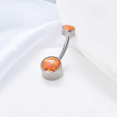 G23 titan ASTM F136 14G Piercing pentru buric Inele pentru buric Cercei cu zirconiu Bijuterii de corp la modă pentru femei