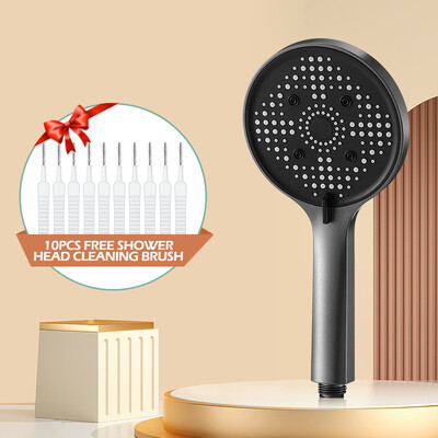 Κεφαλή ντους υψηλής πίεσης με 5 ρυθμιζόμενες κεφαλές ντους Ακροφύσιο ψεκασμού εξοικονόμησης νερού Αξεσουάρ μπάνιου