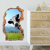 M436 Cave Milk 3d Βοοειδή, Τίγρεις, Άλογα, Ζώα Αυτοκόλλητο τοίχου Παιδικό Δωμάτιο Φόντο Διακόσμηση σπιτιού Τοιχογραφία Χαλκομανία σαλονιού