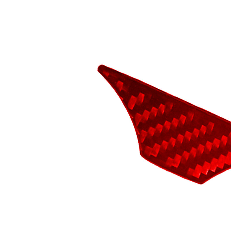 Pentru Mitsubishi Outlander fără navigație 2014-2016 Accesorii interioare auto din fibră de carbon Suport central pentru pahare Autocolante interioare