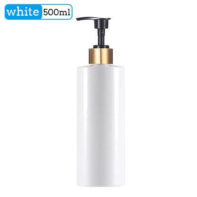 Vonios buteliuko šampūno ir kondicionieriaus dozatoriaus buteliukas Daugkartinio užpildymo rankų muilo losjono indelis, išpilstomas į butelius namų dekoravimui