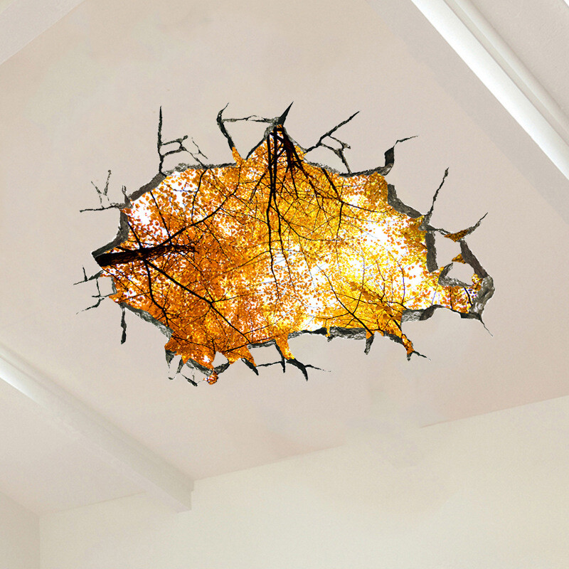 Τρισδιάστατο μοτίβο τοίχου από τούβλα Αυτοκόλλητα αυτοκόλλητα δαπέδου Αυτοκόλλητα τοίχου