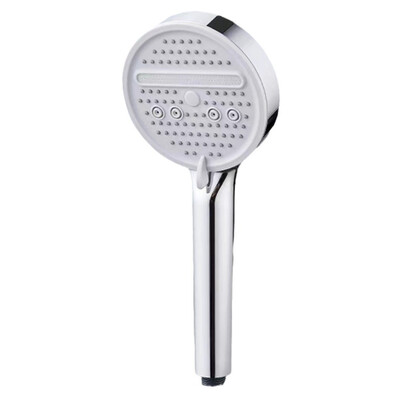 Νέα υπερτροφοδοτούμενη κεφαλή ντους Μεγάλη κεφαλή ντους Μαύρη 3 τρόπων λειτουργίας Ακροφύσιο ψεκασμού εξοικονόμησης νερού Μασάζ Ντους βροχής Μπάνιο οικιακής χρήσης