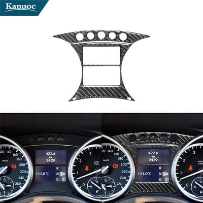 За Mercedes Benz R-Class R Class 2009 2010 2011 2012 Стикери за скоростомер от въглеродни влакна Декоративни аксесоари за интериора на автомобила