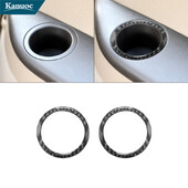 Αυτοκόλλητα δαχτυλιδιών θήκης από ανθρακονήματα για Mercedes Benz R-Class R Class 2009 2010 2011 2012 Διακοσμητικά αξεσουάρ εσωτερικού αυτοκινήτου