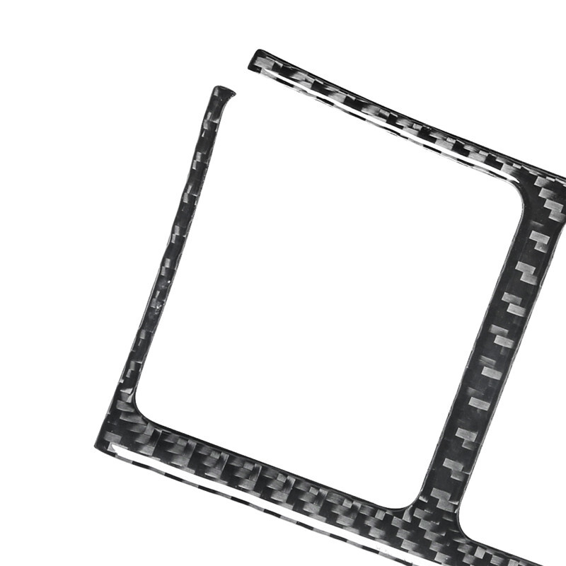 Mercedes Benz R-Class R Class 2009 2010 2011 2012 Carbon Fiber Hátsó Középső Szellőző Matricák Autóbelső Kiegészítők