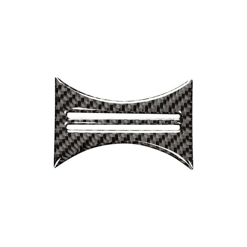 Anglies pluošto automobilio vandens puodelio laikiklio skydelio centrinė apdailos dangčio vidaus apdailos lipdukas, skirtas Mercedes Benz GLA CLA AB klasei