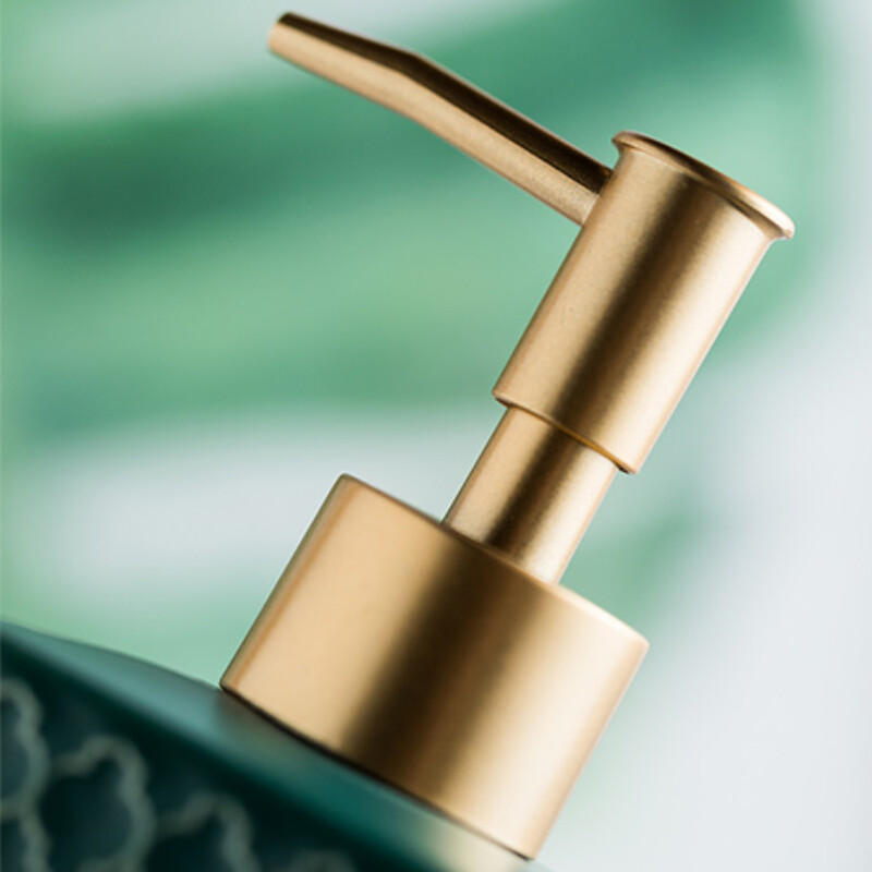 1 vnt Keraminis rankų dezinfekavimo buteliukas skysčio paskirstymo buteliukas Vonios kambario dekoravimo preso tipas Losjono buteliukas Vonios kriauklės dekoras