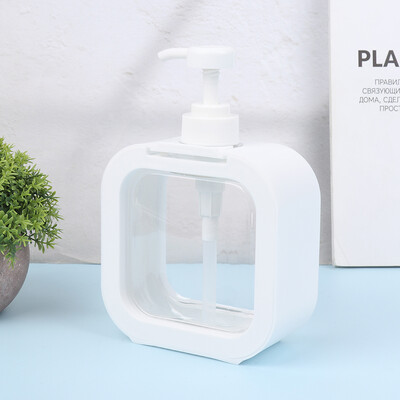 Soap Dispenser Liquid Lotion Hand Pump Soap Dispenser Refillable Shampoo Bottle Plastic Hand Soap Dispenser Bathroom 300ml/500ml