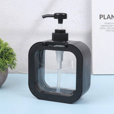 Soap Dispenser Liquid Lotion Hand Pump Soap Dispenser Refillable Shampoo Bottle Plastic Hand Soap Dispenser Bathroom 300ml/500ml