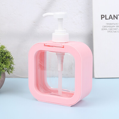 Soap Dispenser Liquid Lotion Hand Pump Soap Dispenser Refillable Shampoo Bottle Plastic Hand Soap Dispenser Bathroom 300ml/500ml