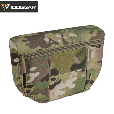 IDOGEAR Tactical Armor Carrier Drop Pouch AVS JPC CPC Pouch Waist Bag EDC Combat Tactical Waist Pouch 3520