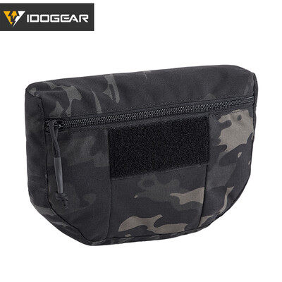 IDOGEAR Tactical Armor Carrier Drop Pouch AVS JPC CPC Pouch Waist Bag EDC Combat Tactical Waist Pouch 3520