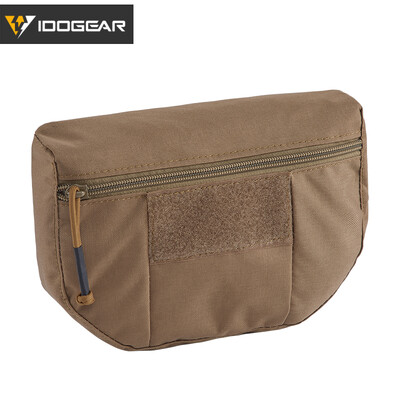 IDOGEAR Tactical Armor Carrier Drop Pouch AVS JPC CPC Pouch Waist Bag EDC Combat Tactical Waist Pouch 3520