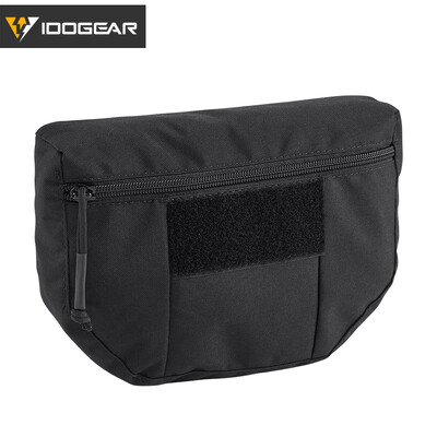 IDOGEAR Tactical Armor Carrier Drop Pouch AVS JPC CPC Pouch Waist Bag EDC Combat Tactical Waist Pouch 3520
