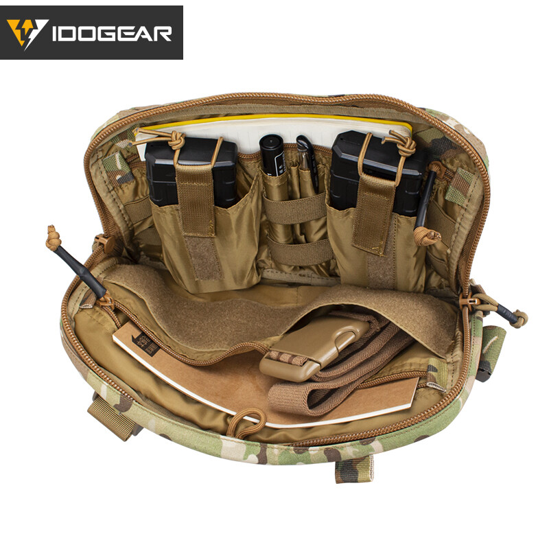 IDOGEAR Tatcical mellkas táska mellkas Recon MOLLE válltáska többcélú taktikai EDC tasak 3537