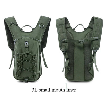 Taktički hidratacijski ruksak za van, muška vodootporna torba, 3L torba za vodu, planinarenje, biciklizam, penjanje, lov
