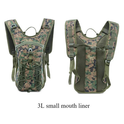 Taktički hidratacijski ruksak za van, muška vodootporna torba, 3L torba za vodu, planinarenje, biciklizam, penjanje, lov