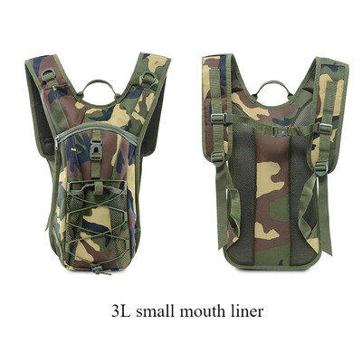 Taktički hidratacijski ruksak za van, muška vodootporna torba, 3L torba za vodu, planinarenje, biciklizam, penjanje, lov