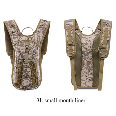 Taktički hidratacijski ruksak za van, muška vodootporna torba, 3L torba za vodu, planinarenje, biciklizam, penjanje, lov