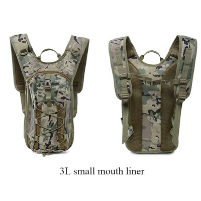 Taktički hidratacijski ruksak za van, muška vodootporna torba, 3L torba za vodu, planinarenje, biciklizam, penjanje, lov