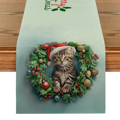 Χριστουγεννιάτικα Διακοσμητικά Τραπεζαρίας Animals Τραπέζι Τραπεζαρίας Runner για Διακόσμηση Αξεσουάρ Τραπεζαρίας & Runners Decor Party