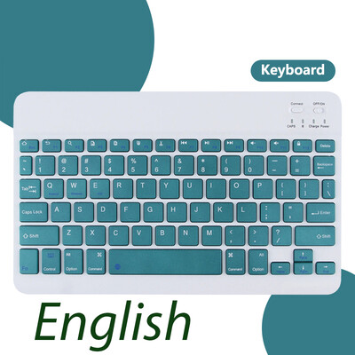 Bežična tipkovnica za ipad Mini Pro Bluetooth Teclado za Samsung Xiaomi Huawei španjolski francuski portugalski arapski ruski hebrejski