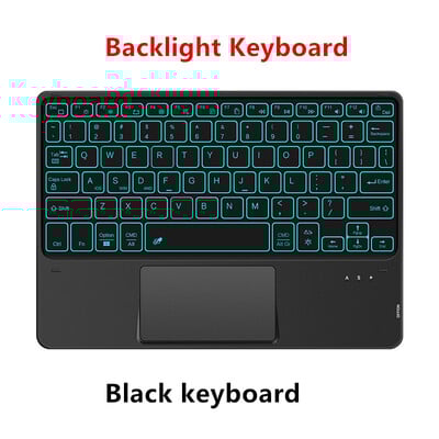 Πληκτρολόγιο Bluetooth για Blackview Tab18 Tab 18 16 15 13 12 11 10 pro 9 7 6 OSCAL Pad 8 Tablet Ασύρματο πληκτρολόγιο με επιφάνεια αφής