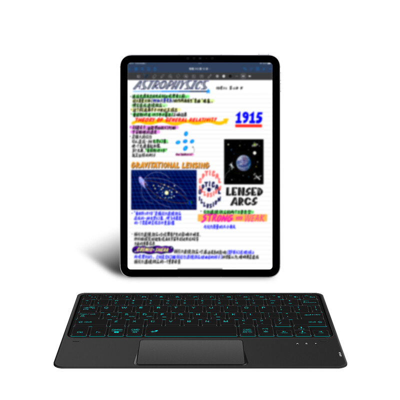 Πληκτρολόγιο Bluetooth για Blackview Tab18 Tab 18 16 15 13 12 11 10 pro 9 7 6 OSCAL Pad 8 Tablet Ασύρματο πληκτρολόγιο με επιφάνεια αφής