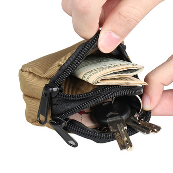 Πορτοφόλι Tactical Pouch Portable Coin Pocket Mini Pocket Camping Τσάντες Πορτοφόλι Αξεσουάρ εξωτερικού χώρου Σακίδιο πλάτης Hunt Waist Military