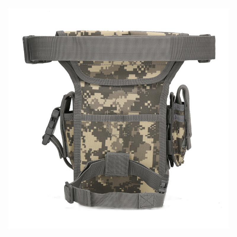 600D Nylon ανδρική τσάντα Tactical Drop Leg Τσάντα ζώνης κυνηγιού για μοτοσικλέτα ταξιδιού Πακέτο ποδηλασίας Ρυθμιζόμενος ιμάντας μηρού