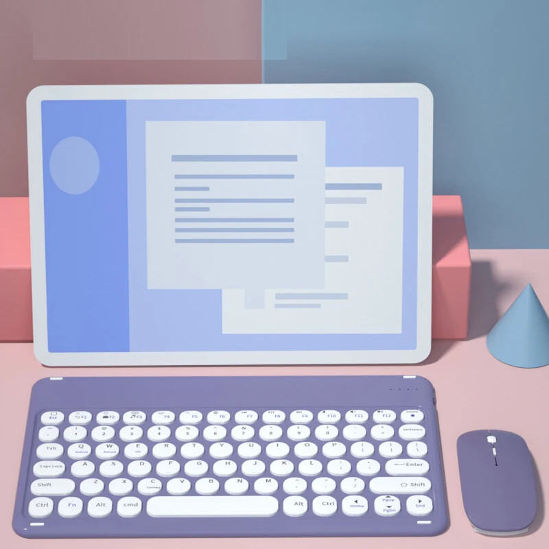 Bluetooth 10 ιντσών πληκτρολόγιο τηλέφωνο Tablet PC Ασύρματο πληκτρολόγιο για iPad 2022 Pro 11 Air 4 3 πληκτρολόγια για Huawei Matepad Samsung