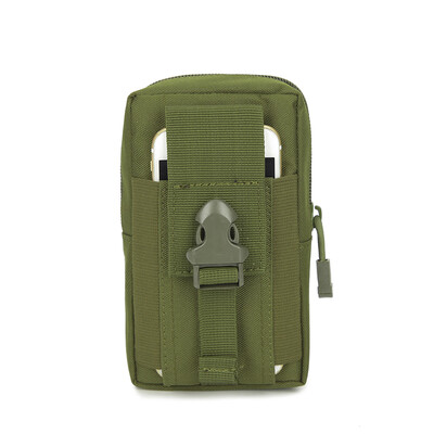 Férfi Tactical Molle Tasak Öv Deréktáska Edc Telefon zseb Fanny Pack Futó Kempingtáskák Puha Hátú Vadászkiegészítők