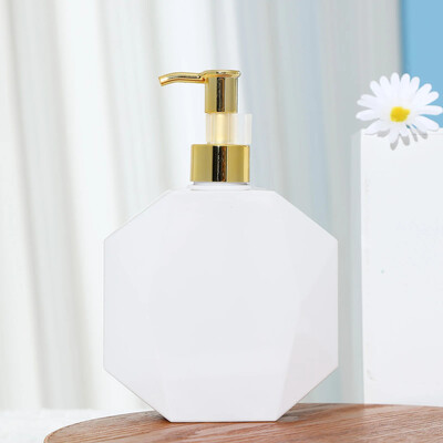 3 db fehér hordozható szappanadagoló üres pumpás palack sampon lotion pumpás flakon tartós újratölthető folyékony palack tartozékok