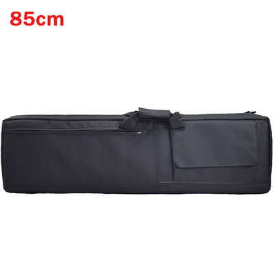 85CM 100CM pușcă de vânătoare în aer liber set de pungă de protecție portabilă pătrată pentru armă în culoarea nisipului negru