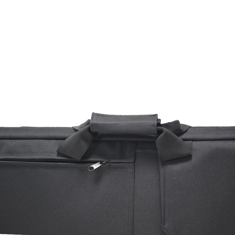 85CM 100CM pușcă de vânătoare în aer liber set de pungă de protecție portabilă pătrată pentru armă în culoarea nisipului negru