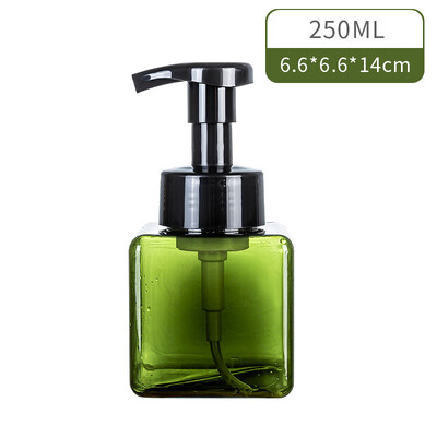 250/450ml Mousse Facial Cleanser Foam Dispenser Plastic Pump Bottles Mini Empty Bottle Refillable For Travel Cleaning Cosmetics