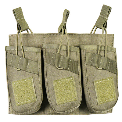 Najlonska trostruka torbica za magacine Otvorene torbice za magacine za puške i torbice za spremnike za pištolje za AK 762 magacine Airsoft oprema